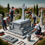 Instalare monumente funerare si accesorii in toata Moldova Instalare monumente funerare si accesorii in toata Moldova